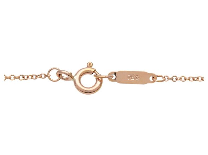 Pendentif Heart Lock Tiffany & Co. Or rose 18K - vue 5