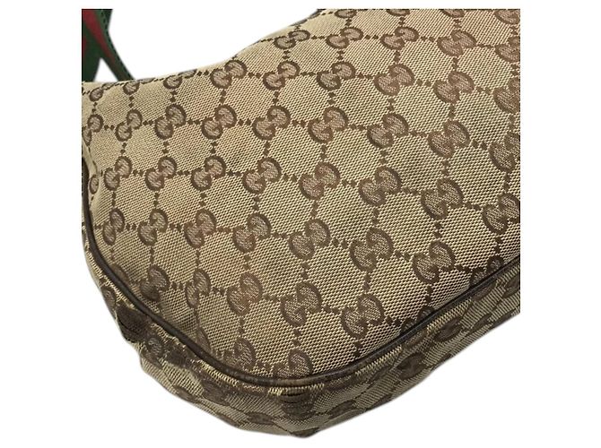 Borsa a spalla Gucci GG Jacquard Hobo - vista 4