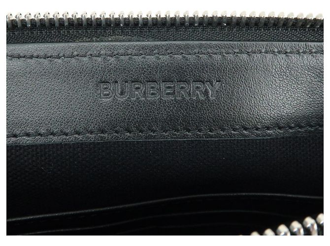 Burberry Logo Zip Printed Leather Small - vista 6