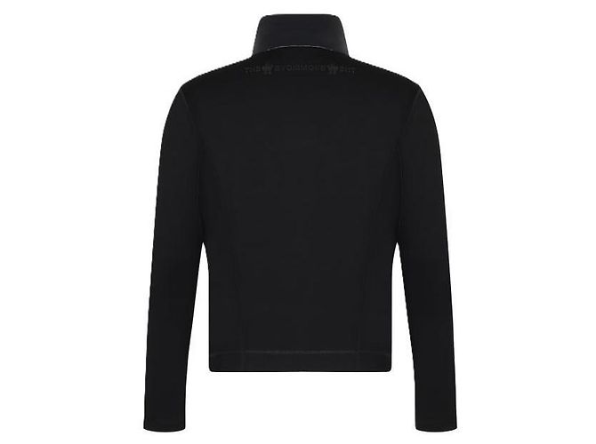 Moncler Giacca in Piumino con Patch Logo - vista 4