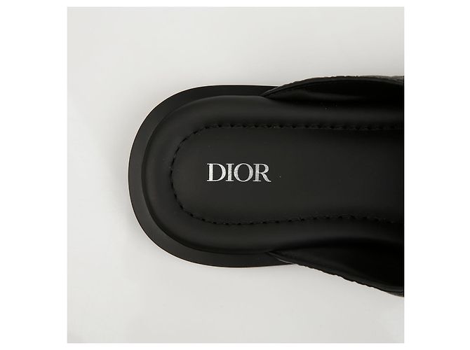 Sandali Dior Alia in pelle di vitello marrone - vista 11