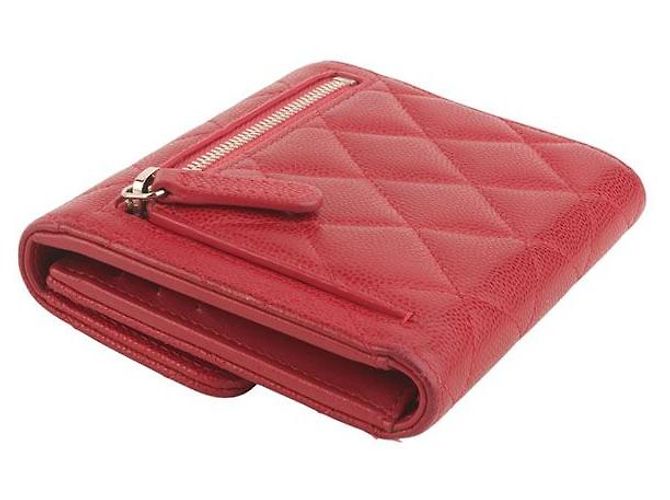 Chanel Caviar Classic Silver Damenbörse - Ansicht 4