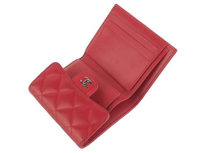 Chanel Caviar Classic Silver Damenbörse - Ansicht 5
