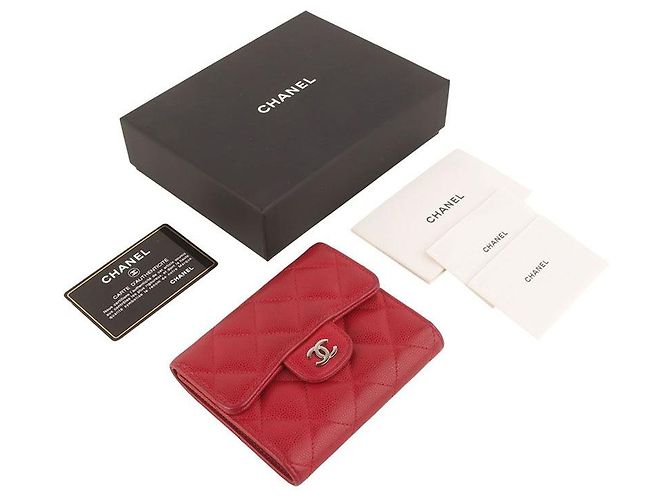 Chanel Caviar Classic Silver Damenbörse - Ansicht 6