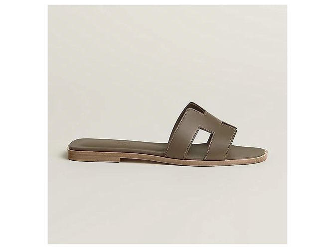 Hermès Sandali Iconic Cutout in vitello - vista 4
