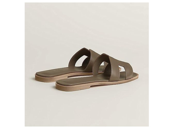 Hermès Sandali Iconic Cutout in vitello - vista 5