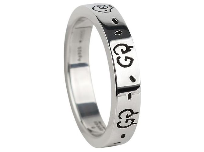 Gucci Bague Ghost en Argent Sterling Taille (Reçu du Grand Magasin) - vue 2