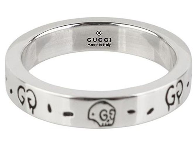 Gucci Bague Ghost en Argent Sterling Taille (Reçu du Grand Magasin) - vue 4