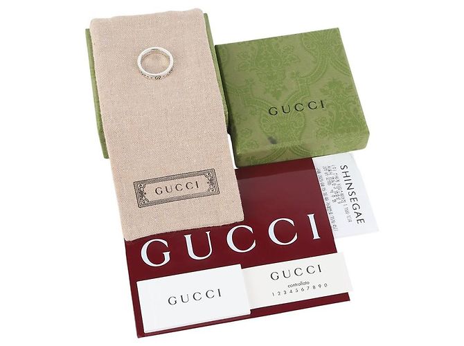 Gucci Bague Ghost en Argent Sterling Taille (Reçu du Grand Magasin) - vue 6