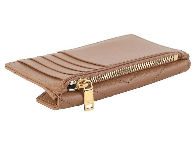 Autre Marque Cassandra Klappkartenhalter aus Caviar Matelassé - Ansicht 4