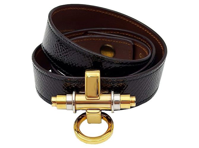 Givenchy Obsidian Mixed Metal Triple Leather Small Armband - vista 2
