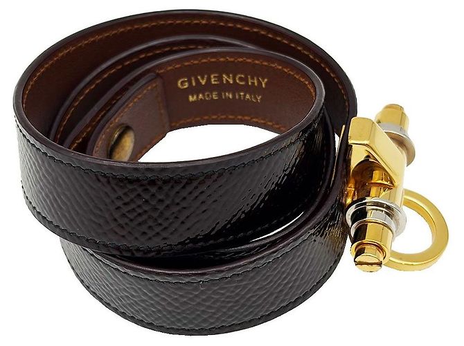 Givenchy Obsidian Mixed Metal Triple Leather Small Armband - vista 5