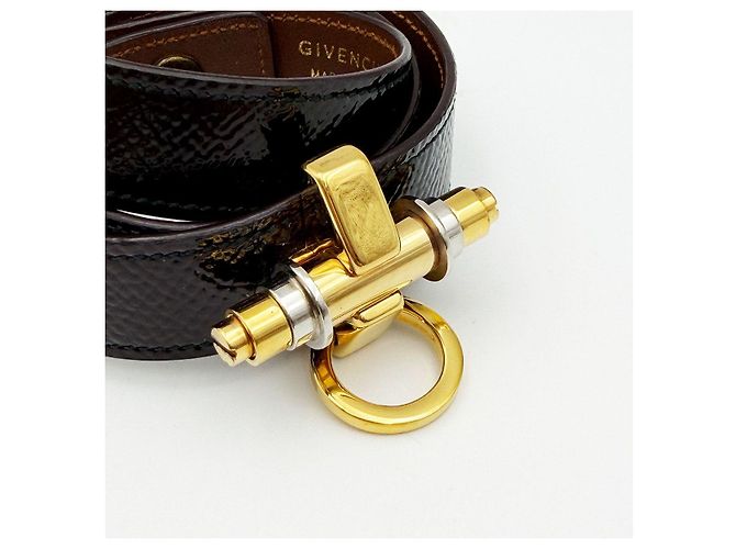 Givenchy Obsidian Mixed Metal Triple Leather Small Armband - vista 7