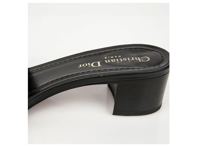 Dior Dwaye Absatz-Slipper Deep Blue - Ansicht 12