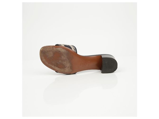 Dior Dwaye Absatz-Slipper Deep Blue - Ansicht 13