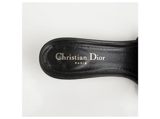 Dior Dwaye Absatz-Slipper Deep Blue - Ansicht 15