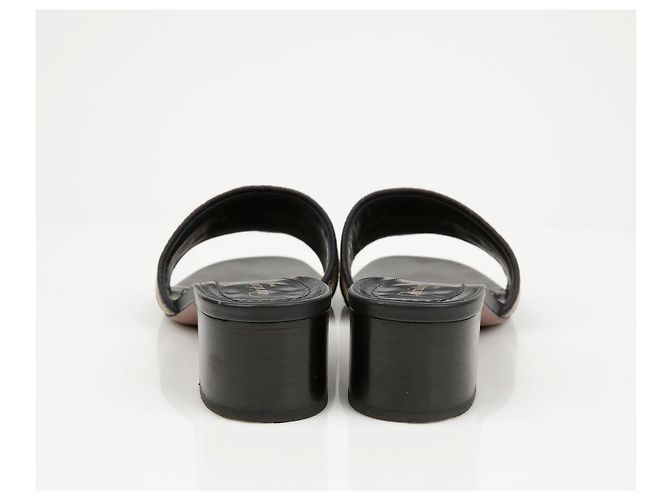 Dior Dwaye Absatz-Slipper Deep Blue - Ansicht 7
