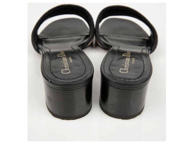 Dior Dwaye Absatz-Slipper Deep Blue - Ansicht 8
