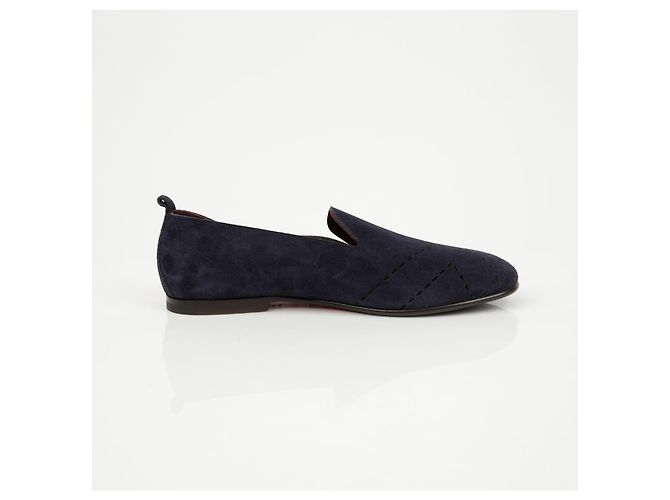 Mocasines Hermès Milano Ante Marrón - vista 7