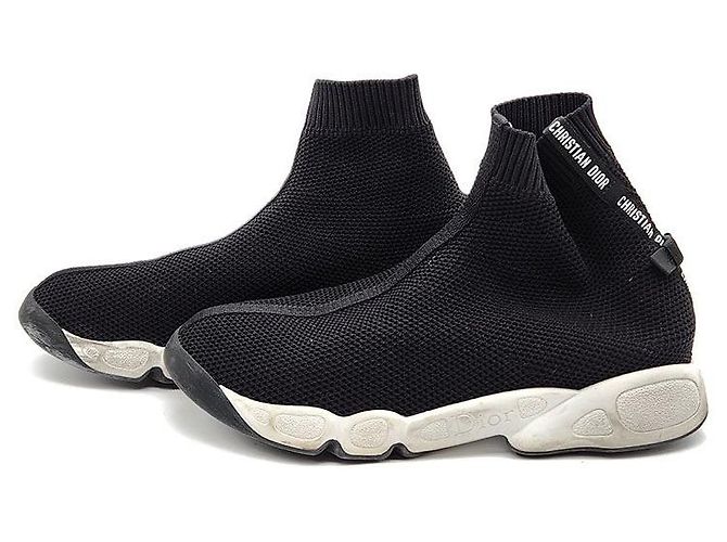 Dior Zapatillas altas Christian Technical Knit - vista 2
