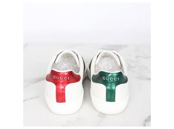 Gucci Sneakers Ace con ricamo serpente - vista 6