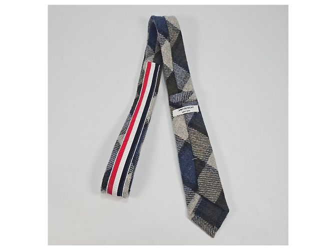 Thom Browne Wollkrawatte kariert - Ansicht 5