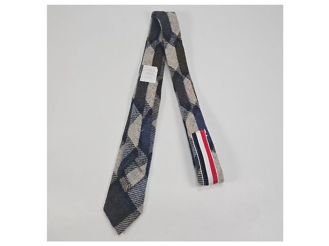 Thom Browne Wollkrawatte kariert - Ansicht 6