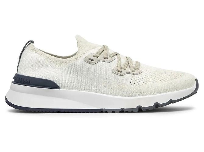 Brunello Cucinelli Knit Runner Sneaker Beige - Ansicht 7