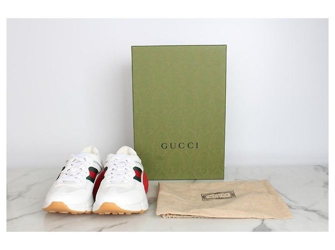 Gucci Baskets Mesh Web Lytone - vue 2