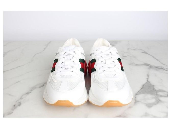 Gucci Baskets Mesh Web Lytone - vue 5