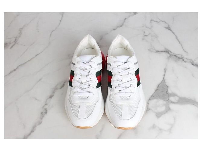 Gucci Baskets Mesh Web Lytone - vue 7