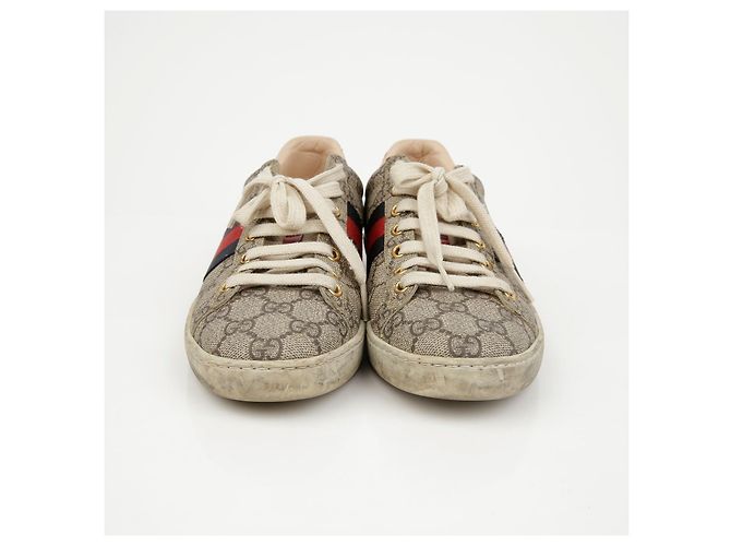 Gucci Sneakers Ace GG Supreme da donna - vista 5