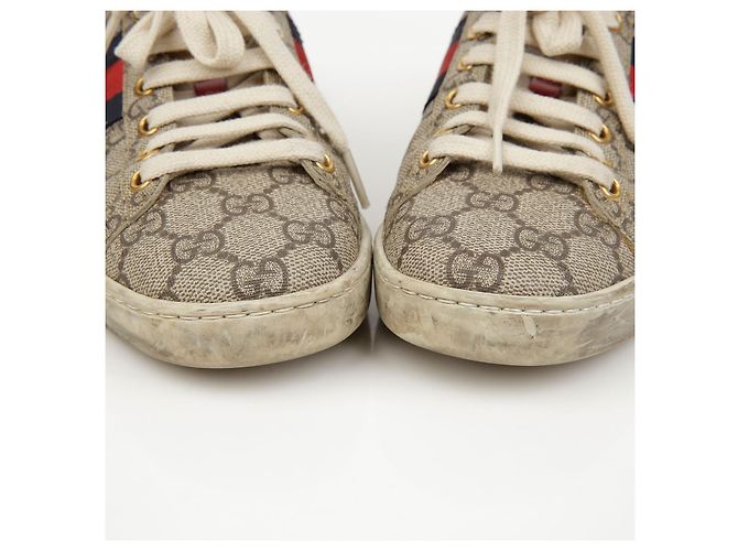 Gucci Sneakers Ace GG Supreme da donna - vista 6