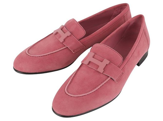 Hermès Mocassini Suede Paris Taglia - view 3