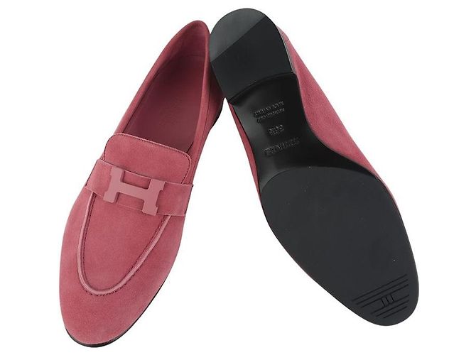 Hermès Mocassini Suede Paris Taglia - view 7