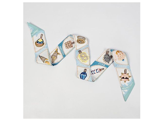 Hermès Foulard in seta Twilly da donna Funky Ice Cream - vista 10