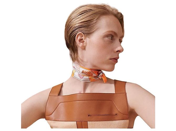 Hermès Foulard in seta Twilly da donna Funky Ice Cream - vista 15