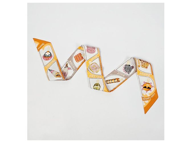 Hermès Foulard in seta Twilly da donna Funky Ice Cream - vista 22