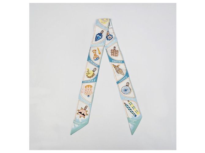 Hermès Foulard in seta Twilly da donna Funky Ice Cream - vista 9