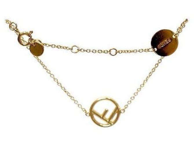 Bracciale Fendi Oro in Metallo - vista 3