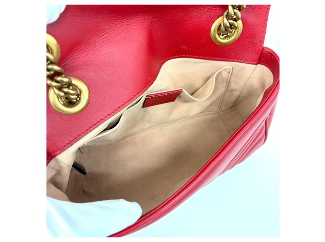 Gucci Borsa a tracolla e spalla Matelassé con catena - vista 9