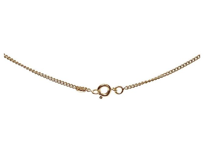 Chanel Collana CC Oro Nera - vista 3