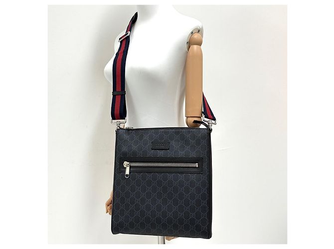 Gucci Borsa Messenger GG Supreme Borsa a Tracolla - vista 2