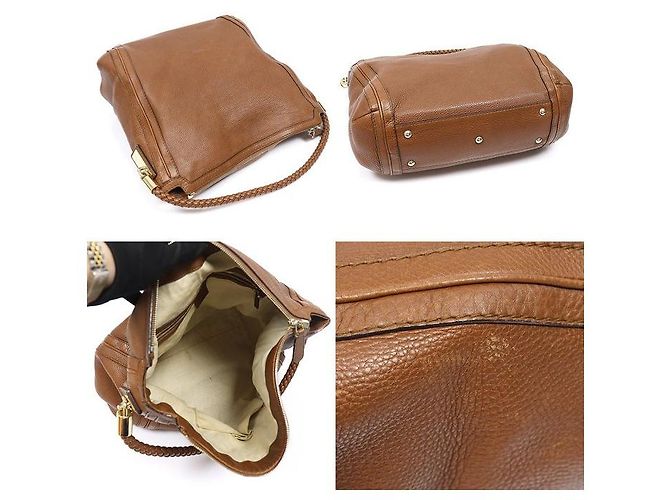 Gucci Borsa a tracolla hobo Bella Large in pelle marrone - vista 4