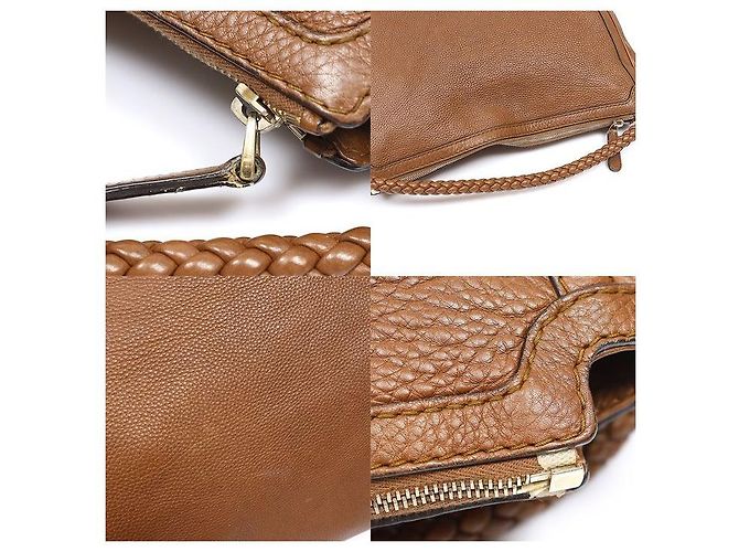 Gucci Borsa a tracolla hobo Bella Large in pelle marrone - vista 6