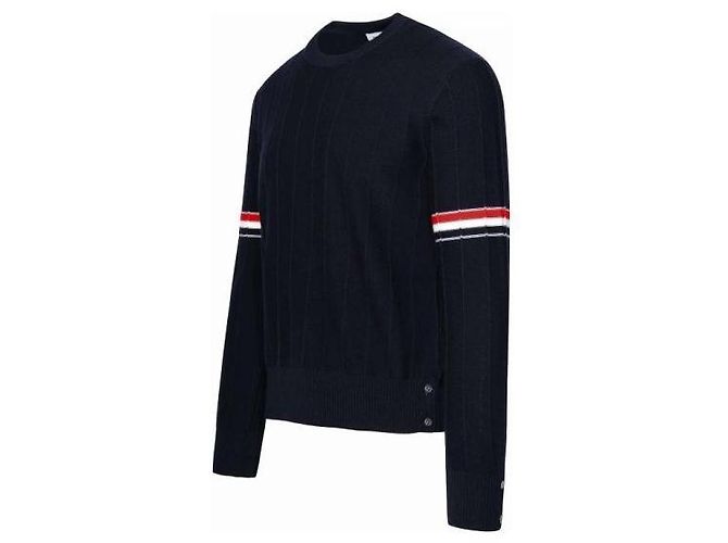 Thom Browne Pull en maille décontracté en laine - vue 4