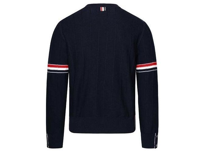 Thom Browne Pull en maille décontracté en laine - vue 5