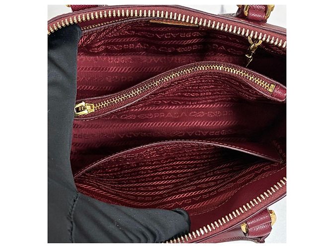Prada Mini sac cabas Saffiano Sac à bandoulière - vue 13