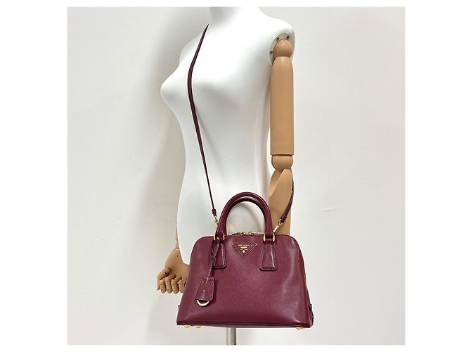 Prada Mini sac cabas Saffiano Sac à bandoulière - vue 2