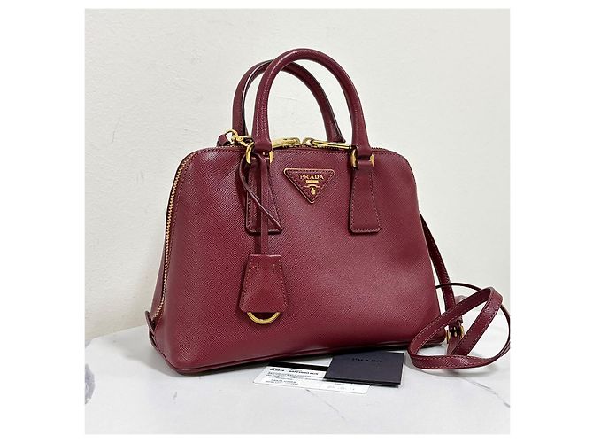 Prada Mini sac cabas Saffiano Sac à bandoulière - vue 6